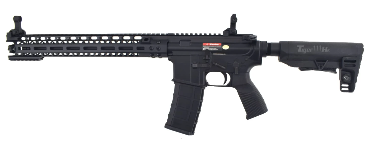 Golden Eagle 15" AR-15 M-Lok GBB Rifle (Black)